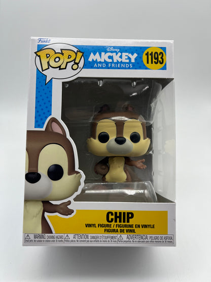 Funko Pop! Disney Mickey and Friends- Chip #1193 Collectible Vinyl Figure