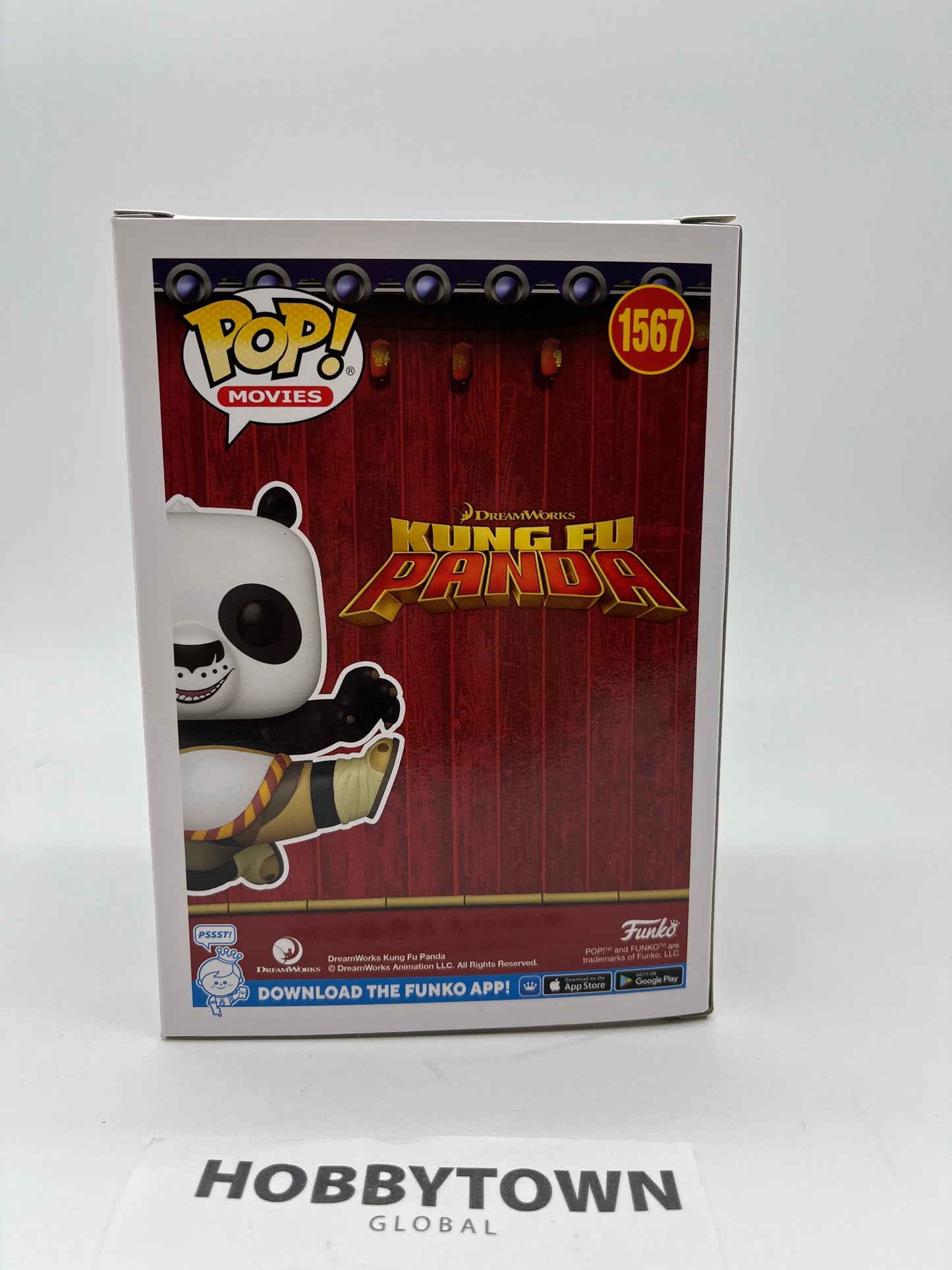 Funko Pop! Kung Fu Panda - Po 'CHASE' #1567 Collectible Vinyl Figure