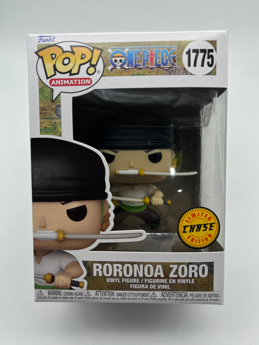 Funko Pop! One Piece: Roronoa Zoro w/Swords  'CHASE' #1775 Collectible Vinyl Figure