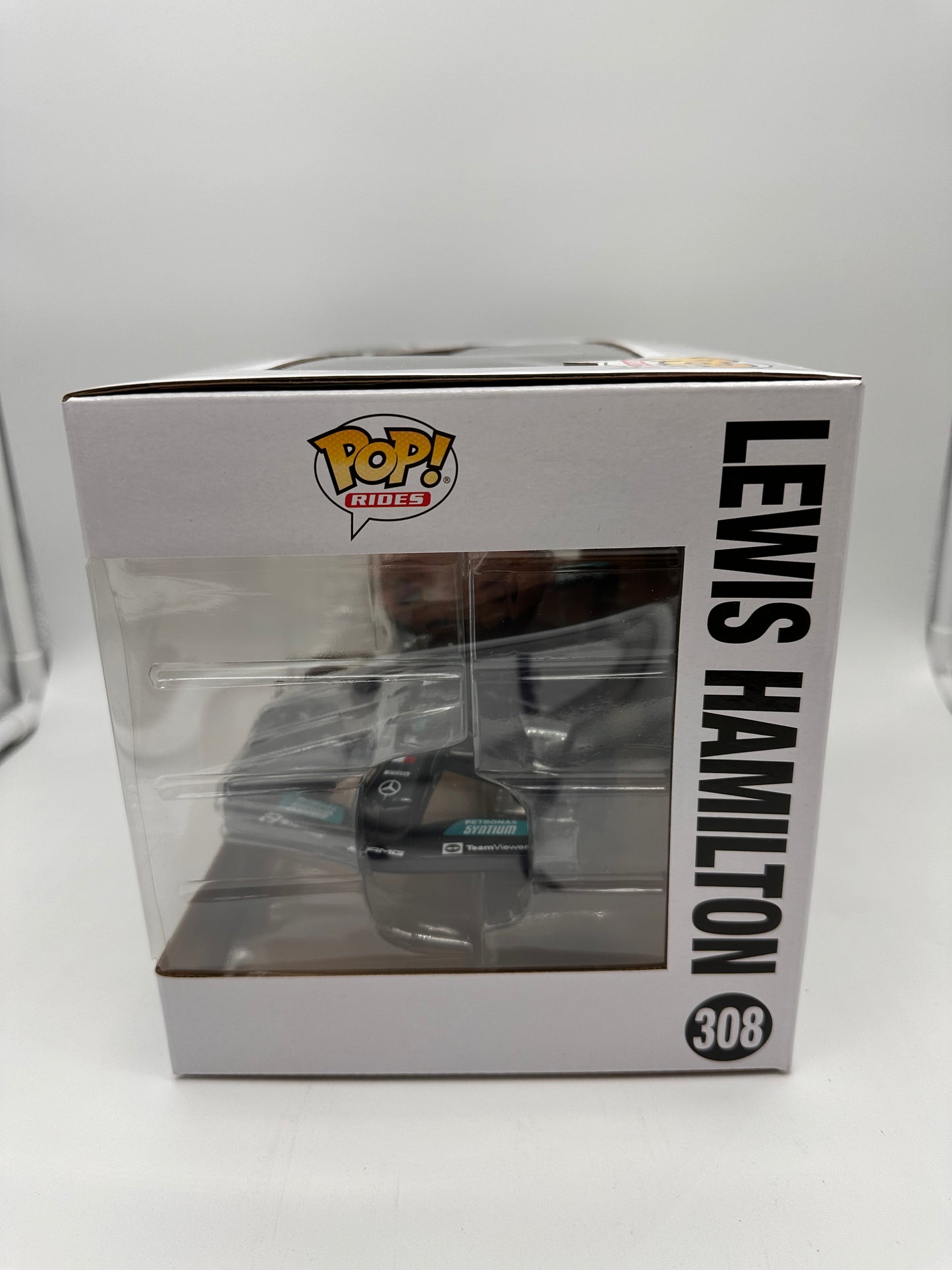 Funko Pop! Rides: Lewis Hamilton AMG Petronas Formula One Team #308 Collectible Vinyl Figure