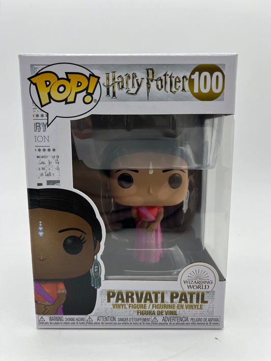 Funko Pop! Harry Potter Parvati Patil # 100 Wizarding World Yule Ball Collectible Vinyl Figure