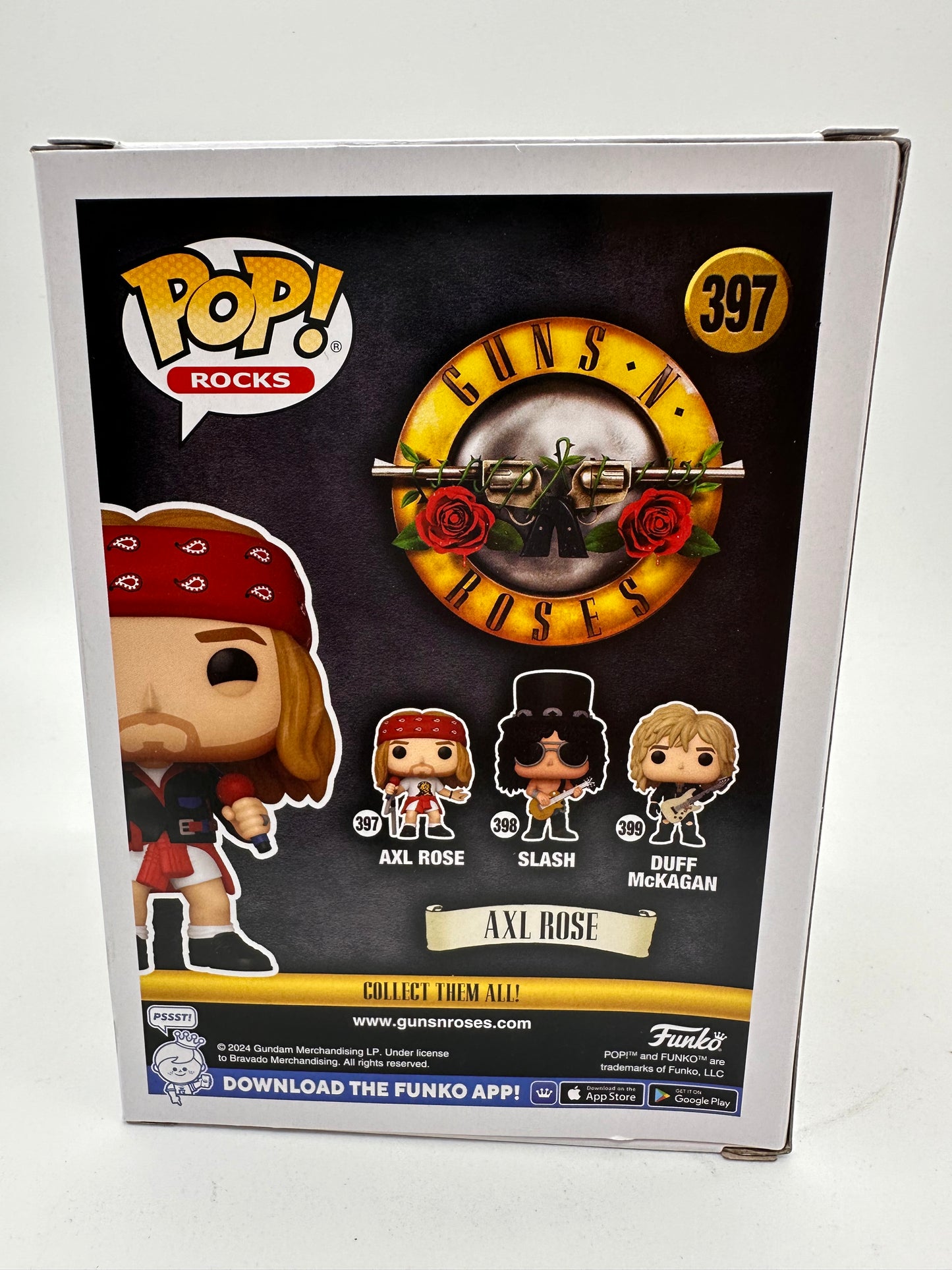 Funko POP! Rocks: Guns N' Roses- Axl Rose 'CHASE' #397 Collectible Vinyl Figure