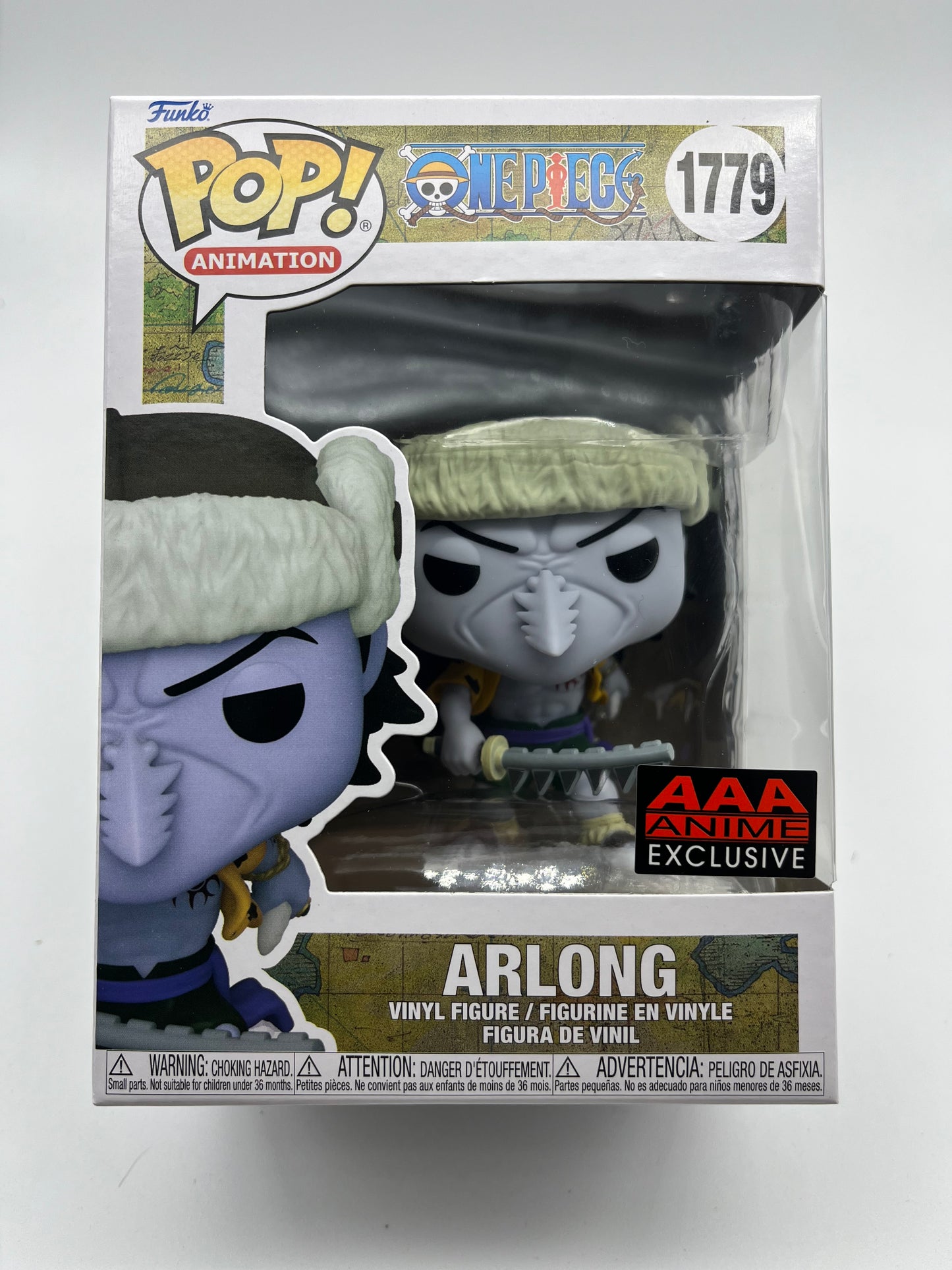 Funko Pop! One Piece - Arlong  (AAA Anime Exclusive) #1779 Collectible Vinyl Figure