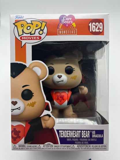 Funko Pop! Movies: Care Bears x Universal Monsters - Tenderheart Bear as Dracula #1629  Collectible Vinyl Figure