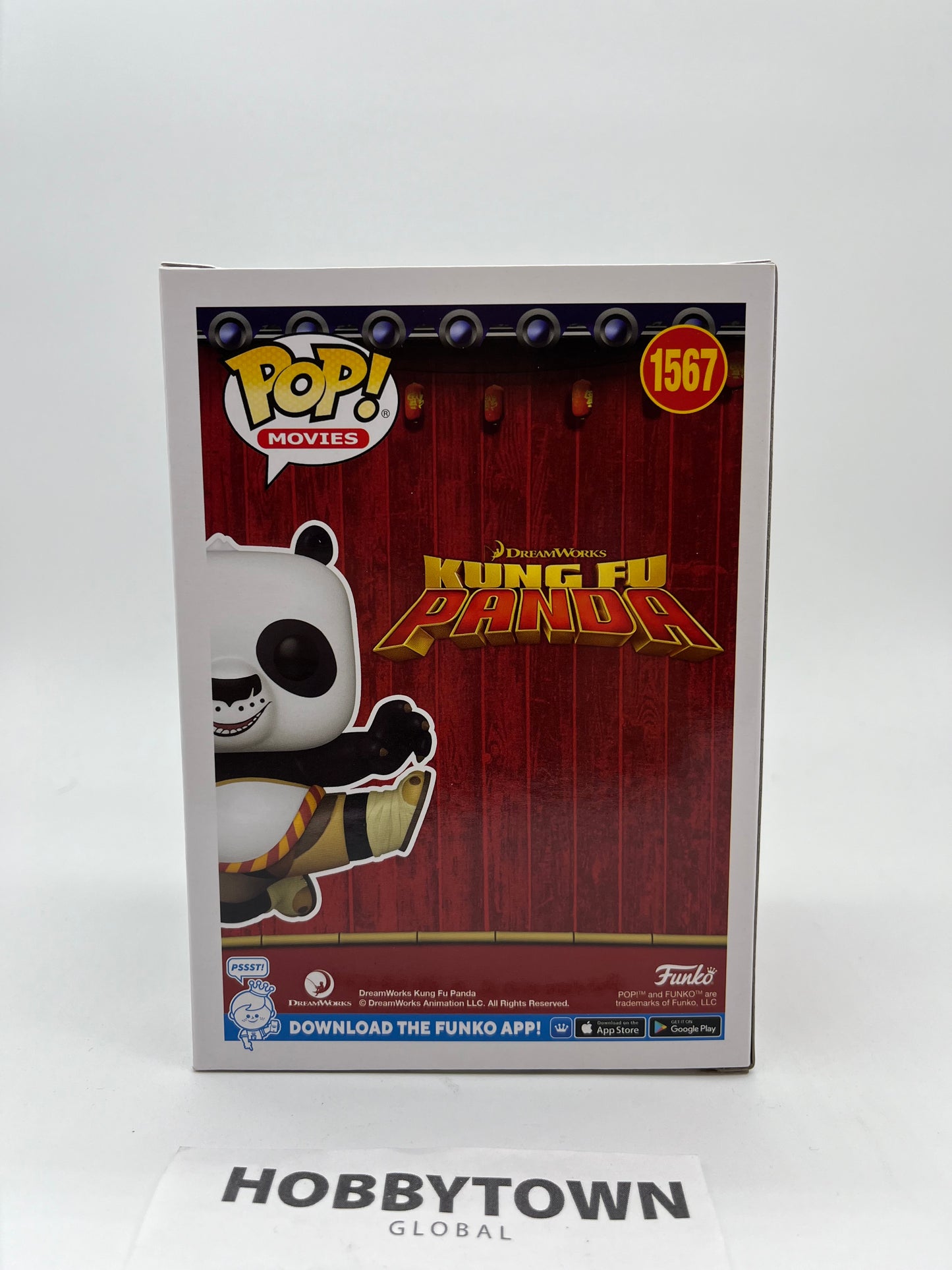 Funko Pop! Kung Fu Panda - Po #1567 Collectible Vinyl Figure