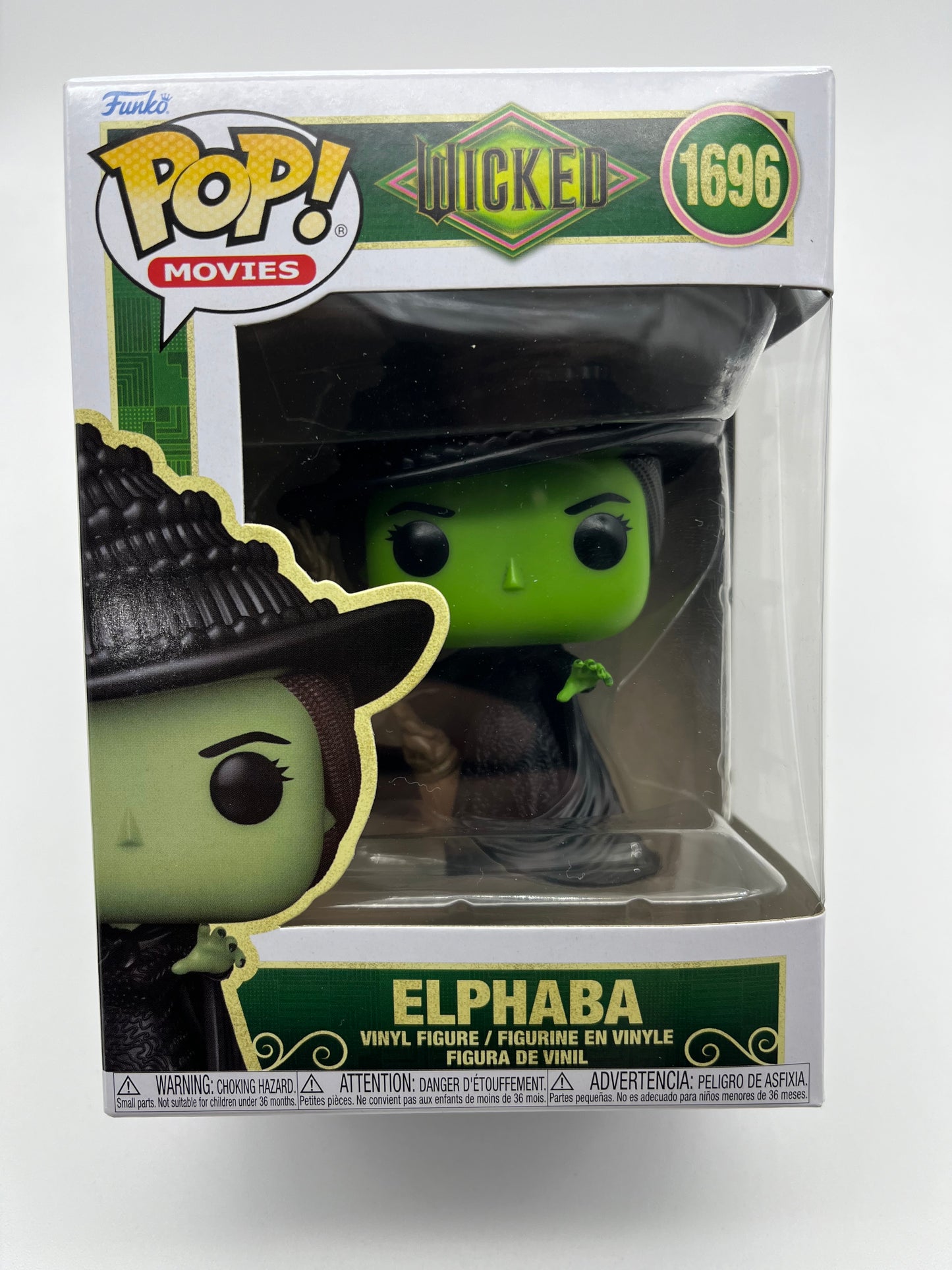 Funko  POP! Movies: Wicked - Elphaba - Wicked Wicked #1696 Collectible Vinyl Figure