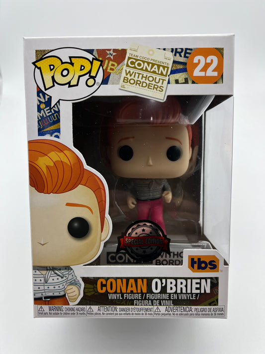 Funko Pop! Conan: Without Borders: K-Pop Conan O'Brien 'Special Edition'  #22 Collectible Vinyl Figure