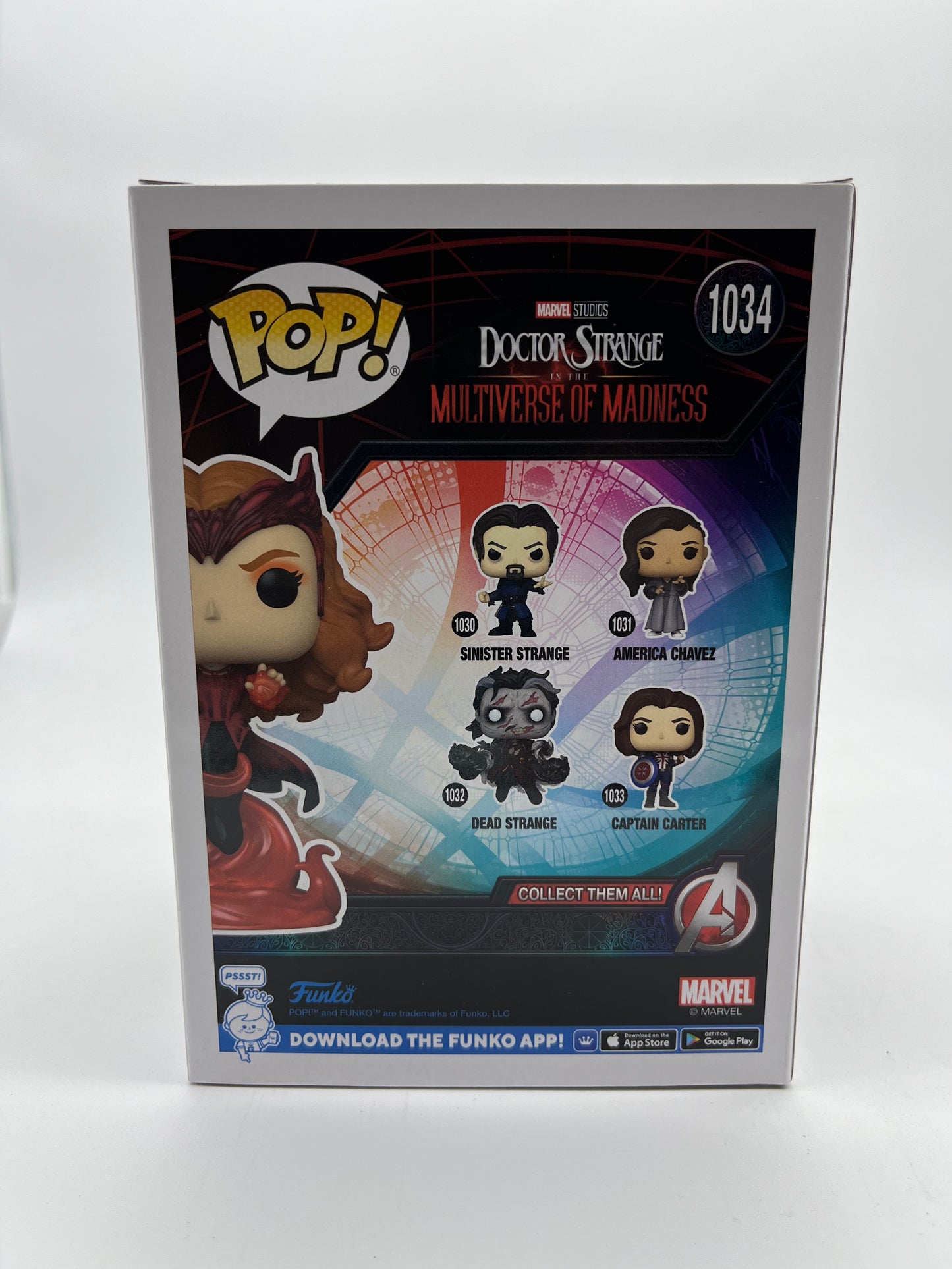 Funko Pop! Doctor Strange - Scarlet Witch #1034 (In the Multiverse of Madness) Collectible Vinyl Figure