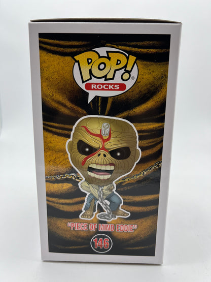 Funko Pop! Rocks: Iron Maiden- Piece of Mind Eddie #146 Collectible Vinyl Figure