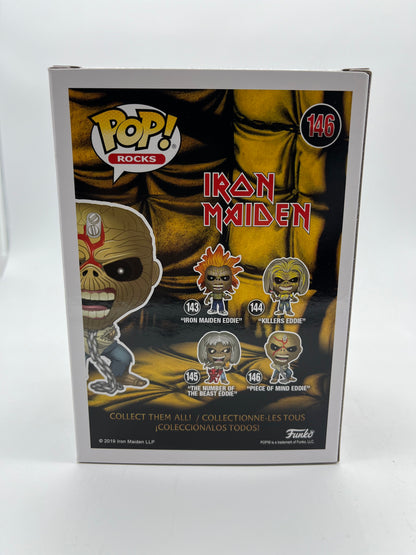 Funko Pop! Rocks: Iron Maiden- Piece of Mind Eddie #146 Collectible Vinyl Figure