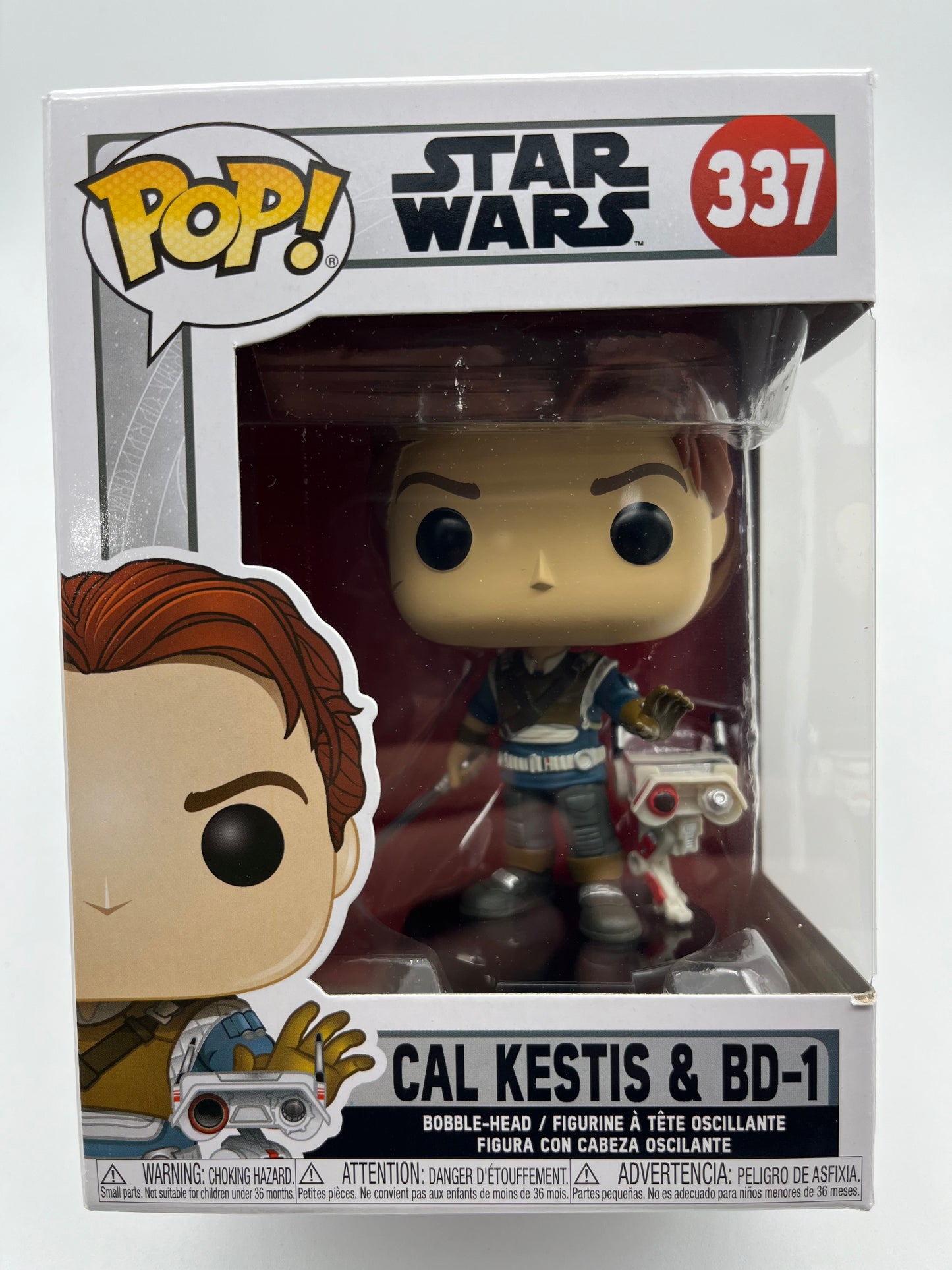 Funko Pop! Star Wars: Cal Kestis & BD-1 #337 Collectible Vinyl Figure