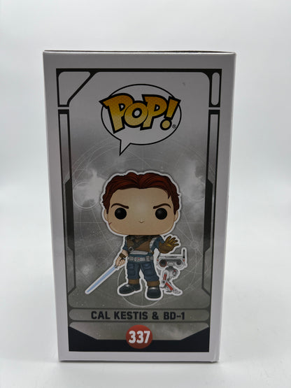 Funko Pop! Star Wars: Cal Kestis & BD-1 #337 Collectible Vinyl Figure