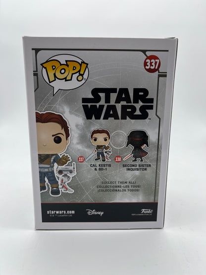 Funko Pop! Star Wars: Cal Kestis & BD-1 #337 Collectible Vinyl Figure