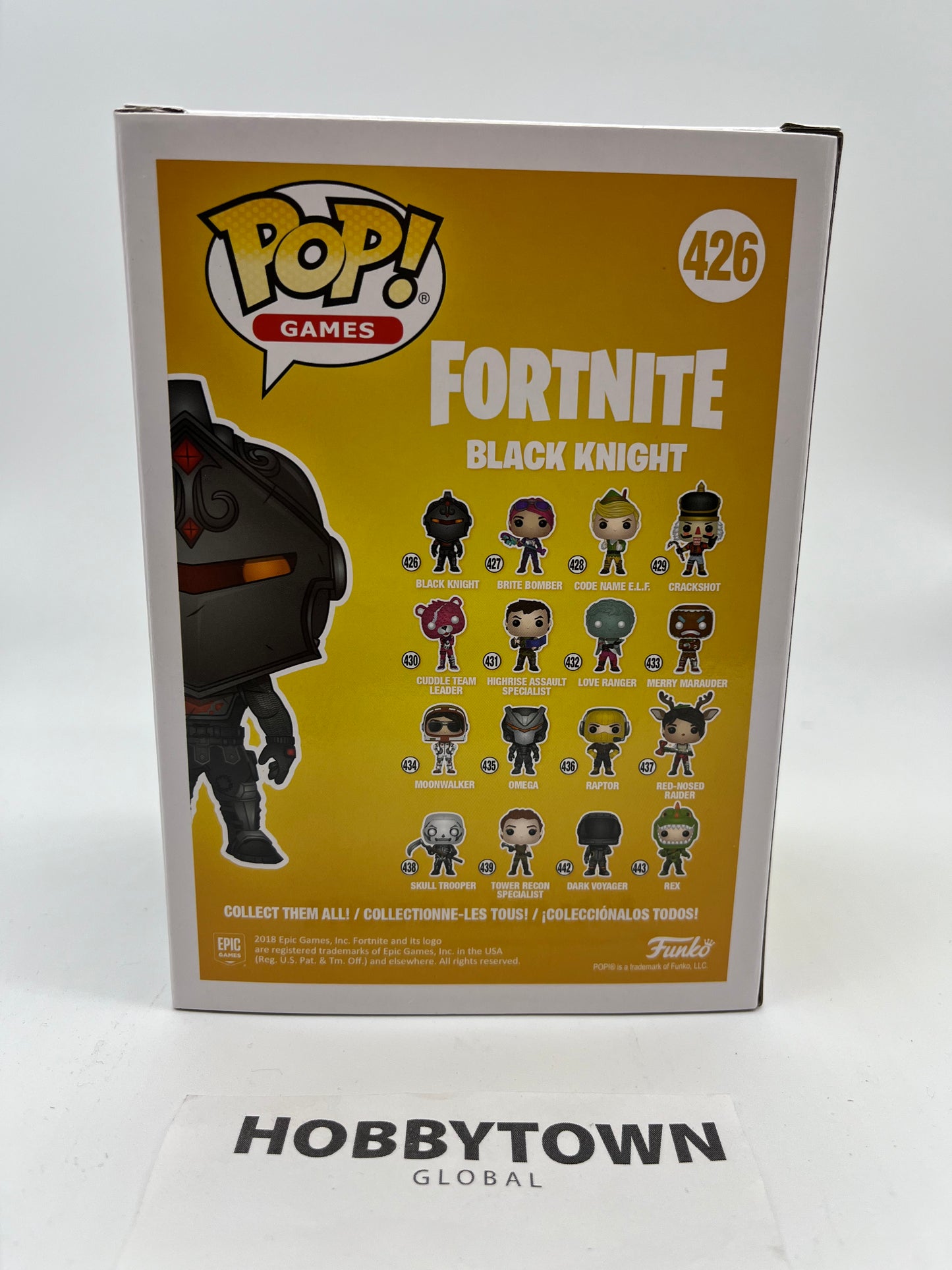 Funko Pop! Games: Fortnite - Black Knight #426 Collectible Vinyl Figure