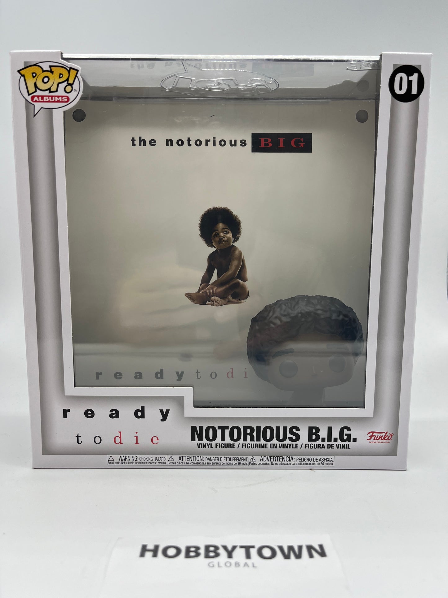 Funko Pop! Albums: The Notorious B.I.G. - Ready to Die #01 Collectible Vinyl Figure