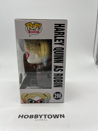 Funko Pop! DC Super Heroes: Harley Quinn as Robin #290 Collectible Vinyl Figure