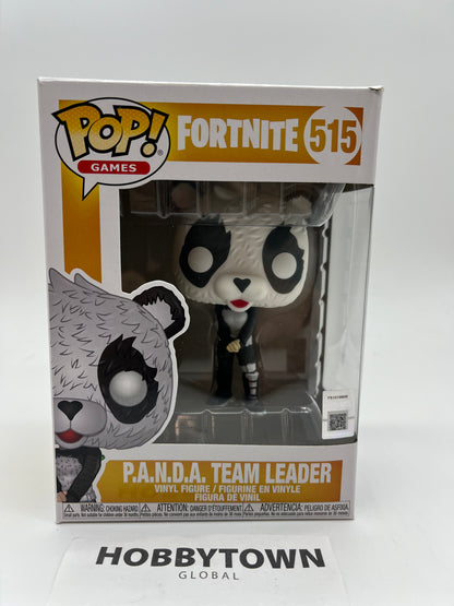 Funko Pop!  Fortnite - P.A.N.D.A. Team Leader #515 Panda Collectible Vinyl Figure