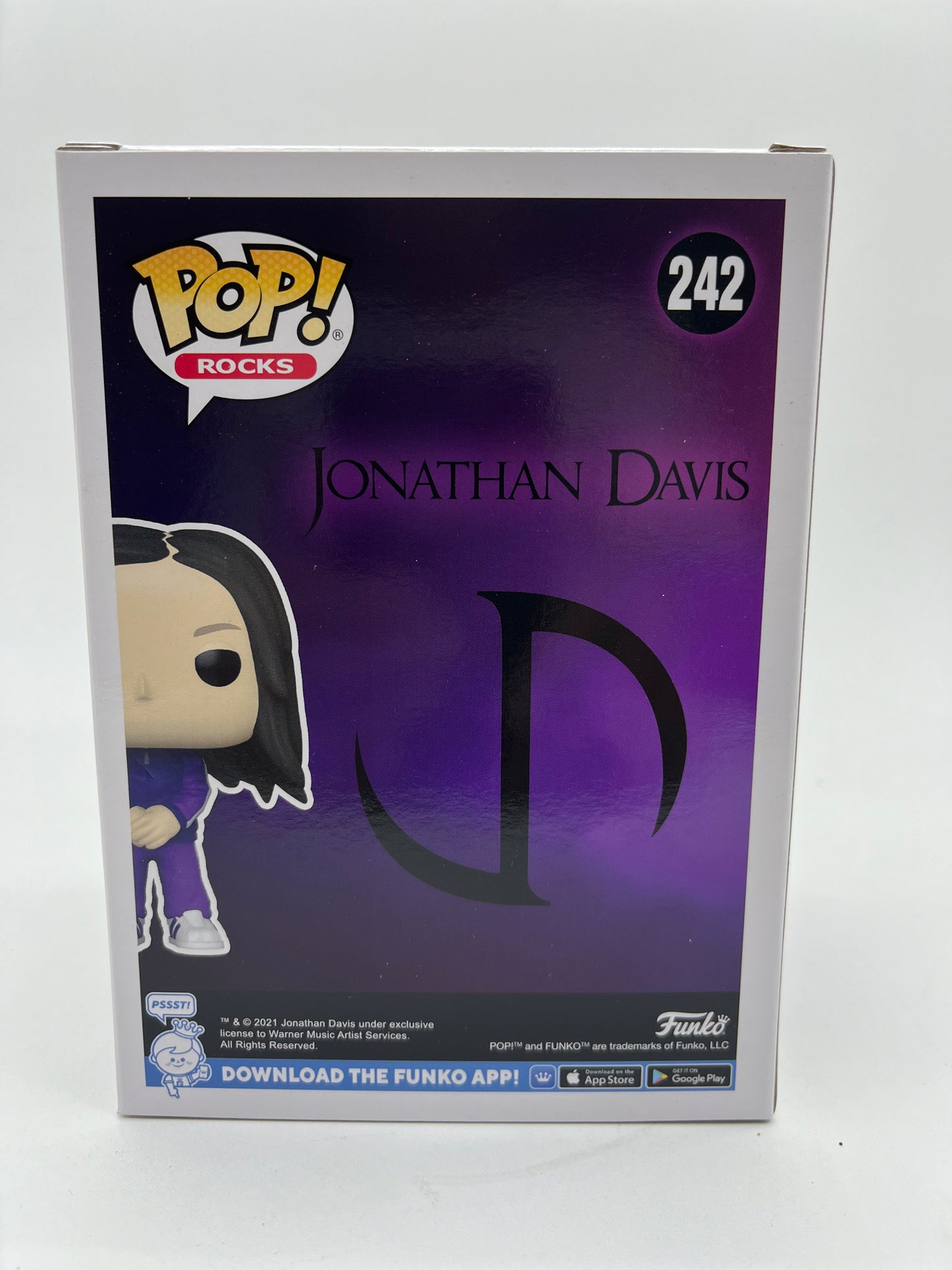 Funko Pop! Rocks: Jonathan Davis #242 Collectible Vinyl Figure