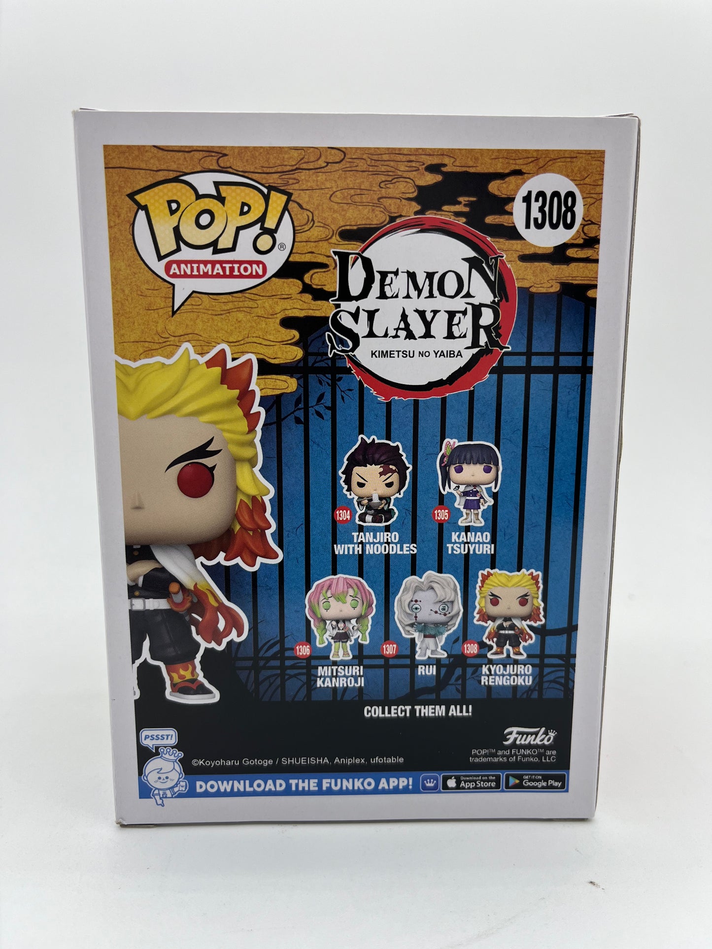 Funko Pop! Demon Slayer- Kyojuro Rengoku #1308 Collectible Vinyl Figure