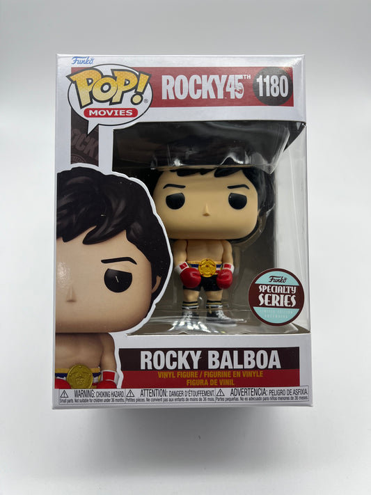 Funko Pop! Movies: Rocky 45th Anniversary - Rocky Balboa with Gold Belt Specialty Series #1170  Collectible Vinyl Figure