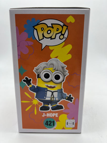 Funko Pop! BTS X Despicable Me 4 Minions: J-Hope #421 Collectible Vinyl Figure