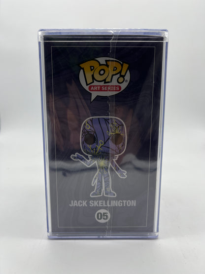 Funko Pop! Disney Art Series: Jack Skellington #05 with Hard Stack Collectible Vinyl Figure