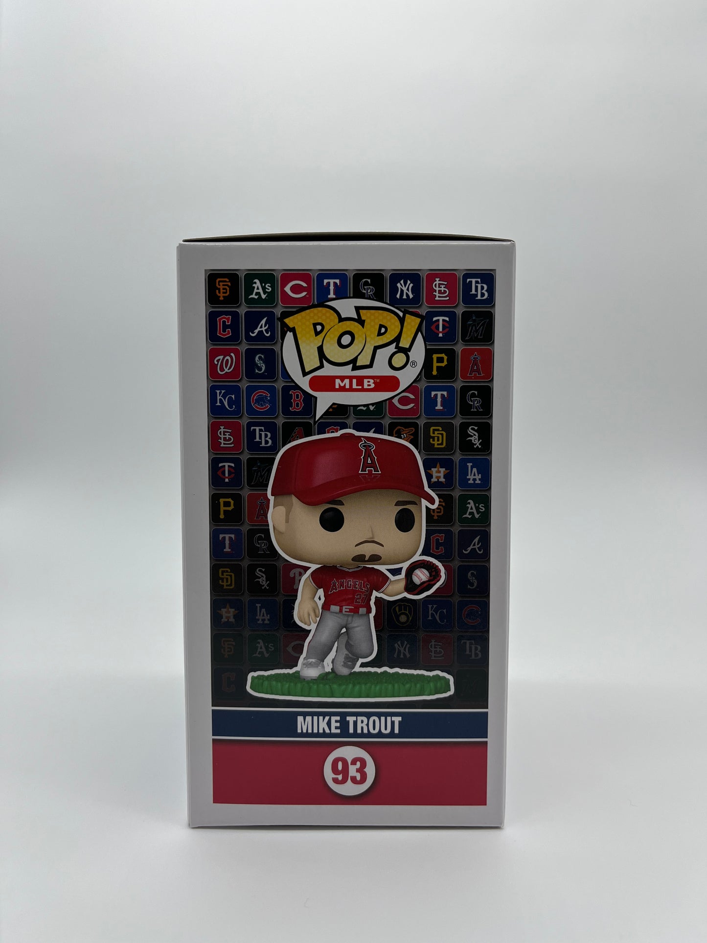 Funko Pop! MLB: Mike Trout - Los Angeles Angels Red Jersey #93