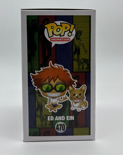 Funko Pop! Animation: Cowboy Bebop 20th - Edward & EIN #470 Vinyl Figures