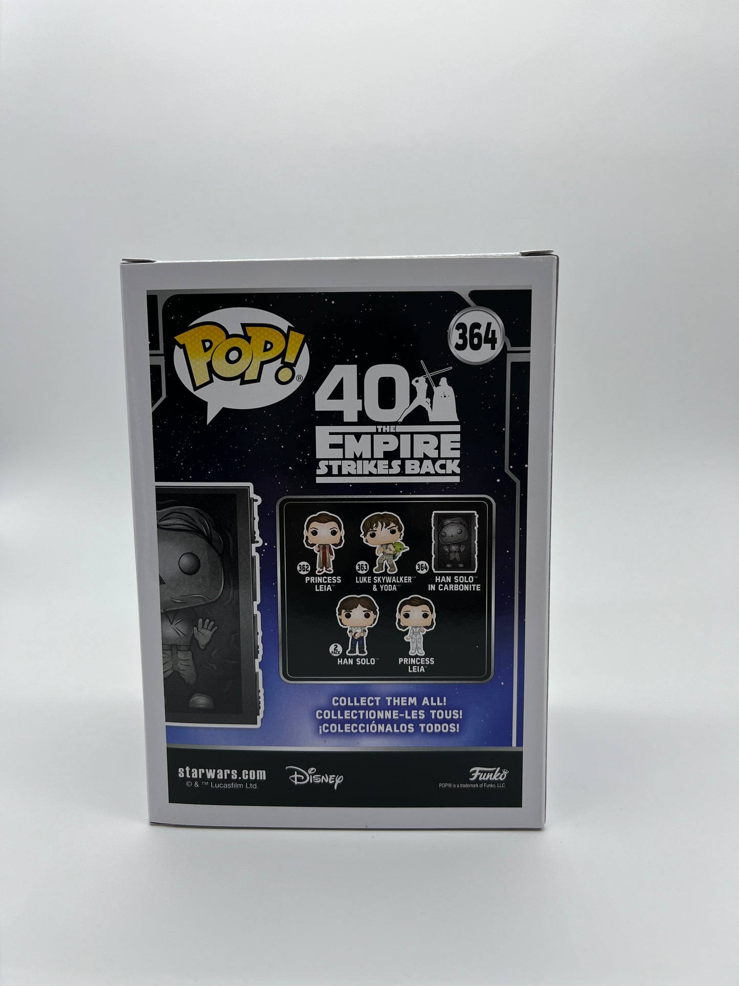 Funko Pop! Star Wars: Han Solo in Carbonite #364 Vinyl Figure