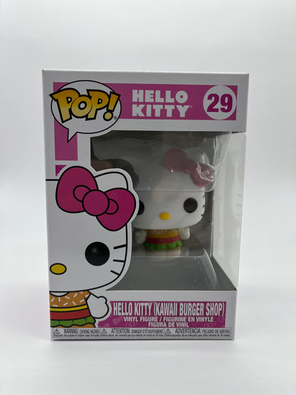 Funko POP! Sanrio: Hello Kitty #29 -HK (KBS) Kawaii Burger Shop Viny Figure