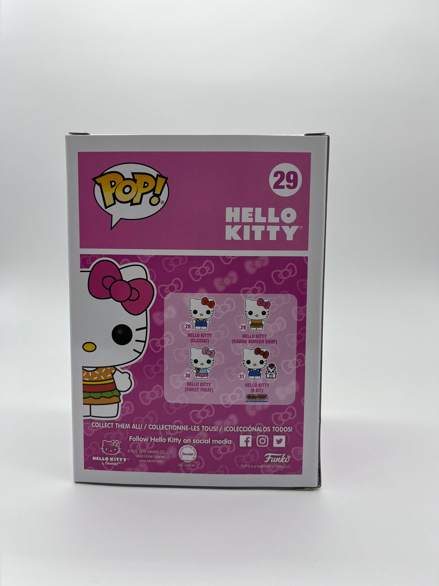 Funko POP! Sanrio: Hello Kitty #29 -HK (KBS) Kawaii Burger Shop Viny Figure