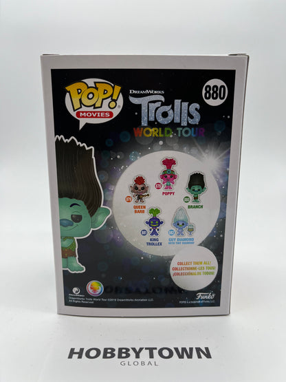 Funko Pop! Movies: Trolls World Tour - Branch 'Chase' #860 Special Edition Collectible Vinyl Figure