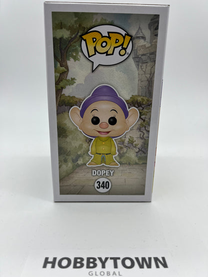 Funko Pop! Disney: Snow White - Dopey 'CHASE' #340 Limited Edition Collectible Vinyl Figure