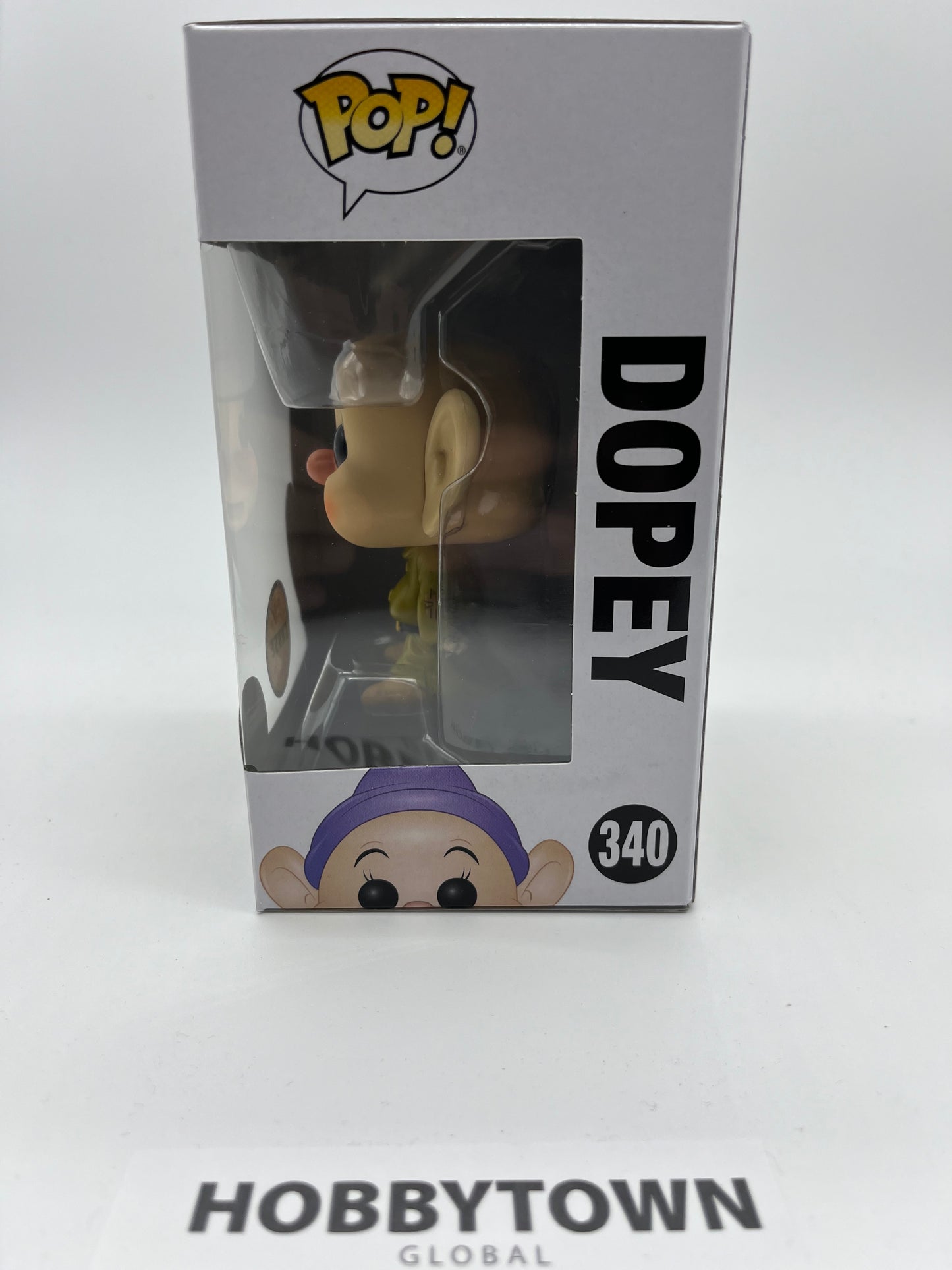 Funko Pop! Disney: Snow White - Dopey 'CHASE' #340 Limited Edition Collectible Vinyl Figure