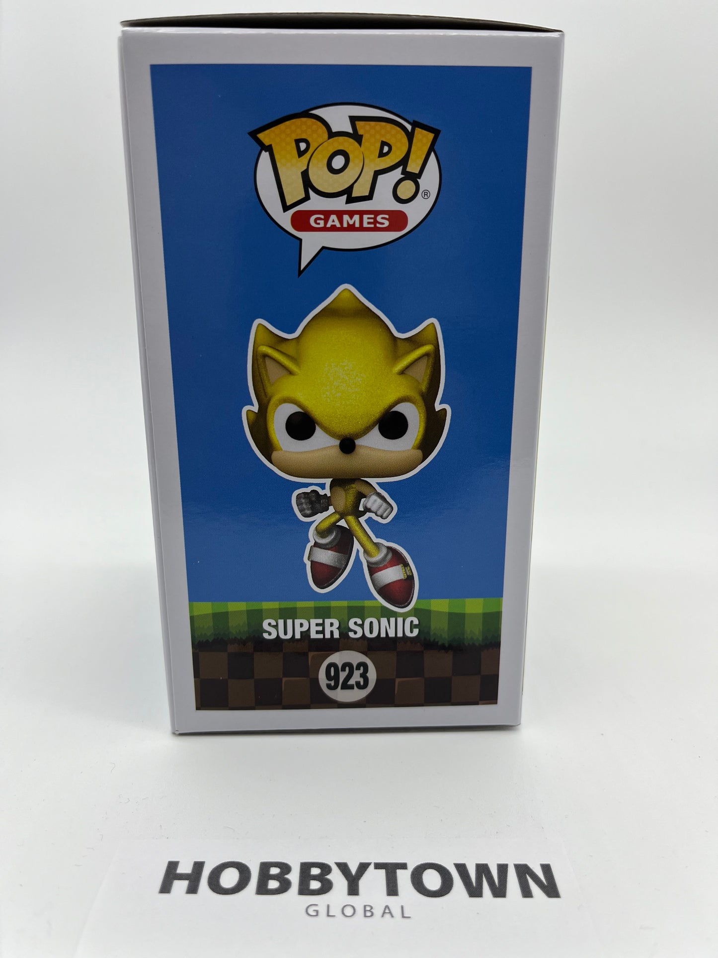 Funko Pop! Sonic The Hedgehog - Super Sonic 'CHASE' (AAA Anime Exclusive) #923 Limited Edition Collectible Vinyl Figure