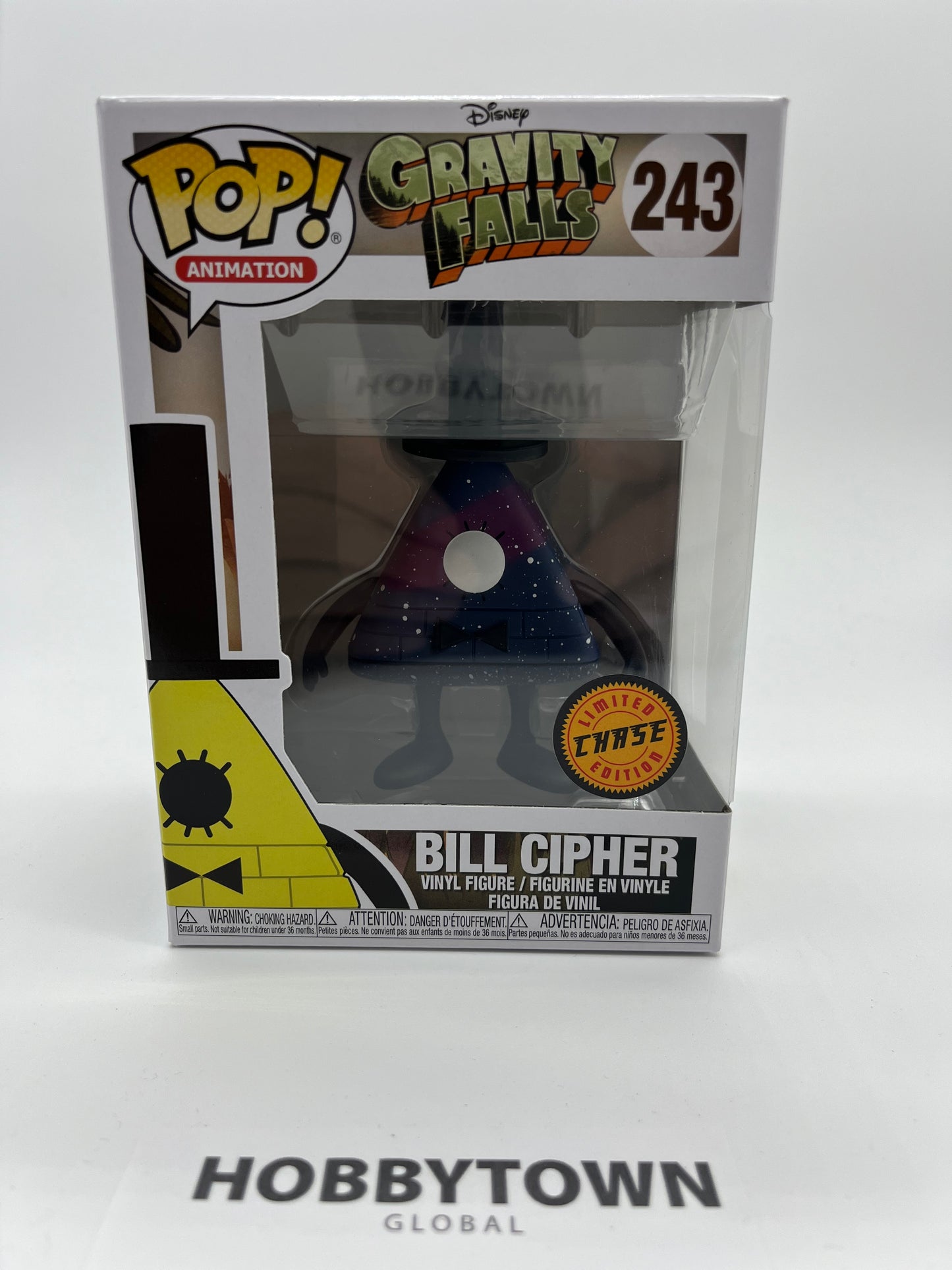 Funko Pop! Animation: Gravity Falls - Bill Cypher 'CHASE' #243 Limited Edition Collectible Vinyl Figure