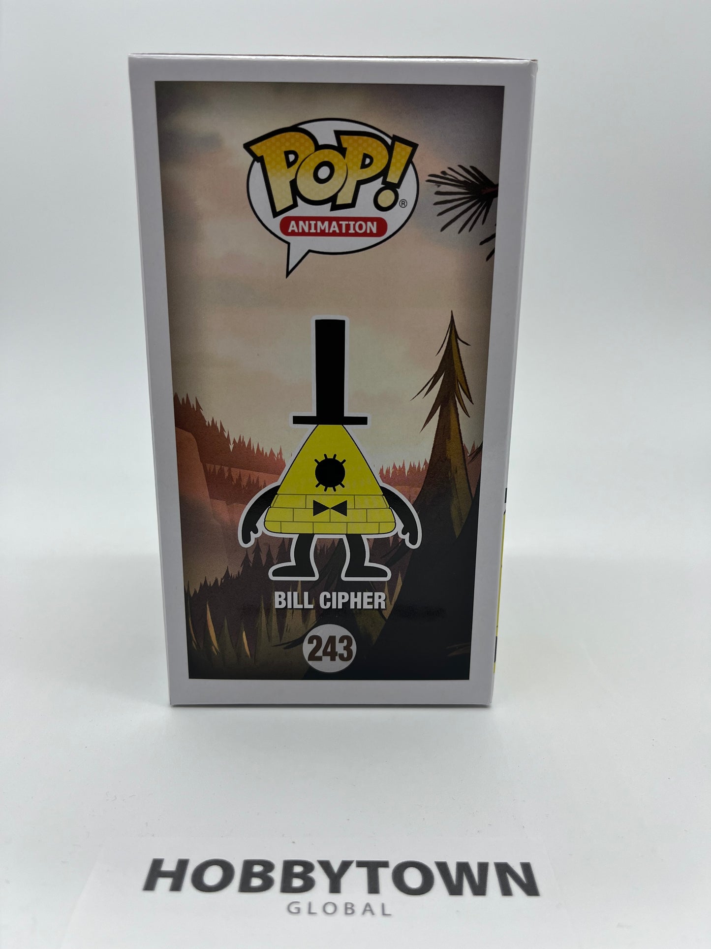 Funko Pop! Animation: Gravity Falls - Bill Cypher 'CHASE' #243 Limited Edition Collectible Vinyl Figure