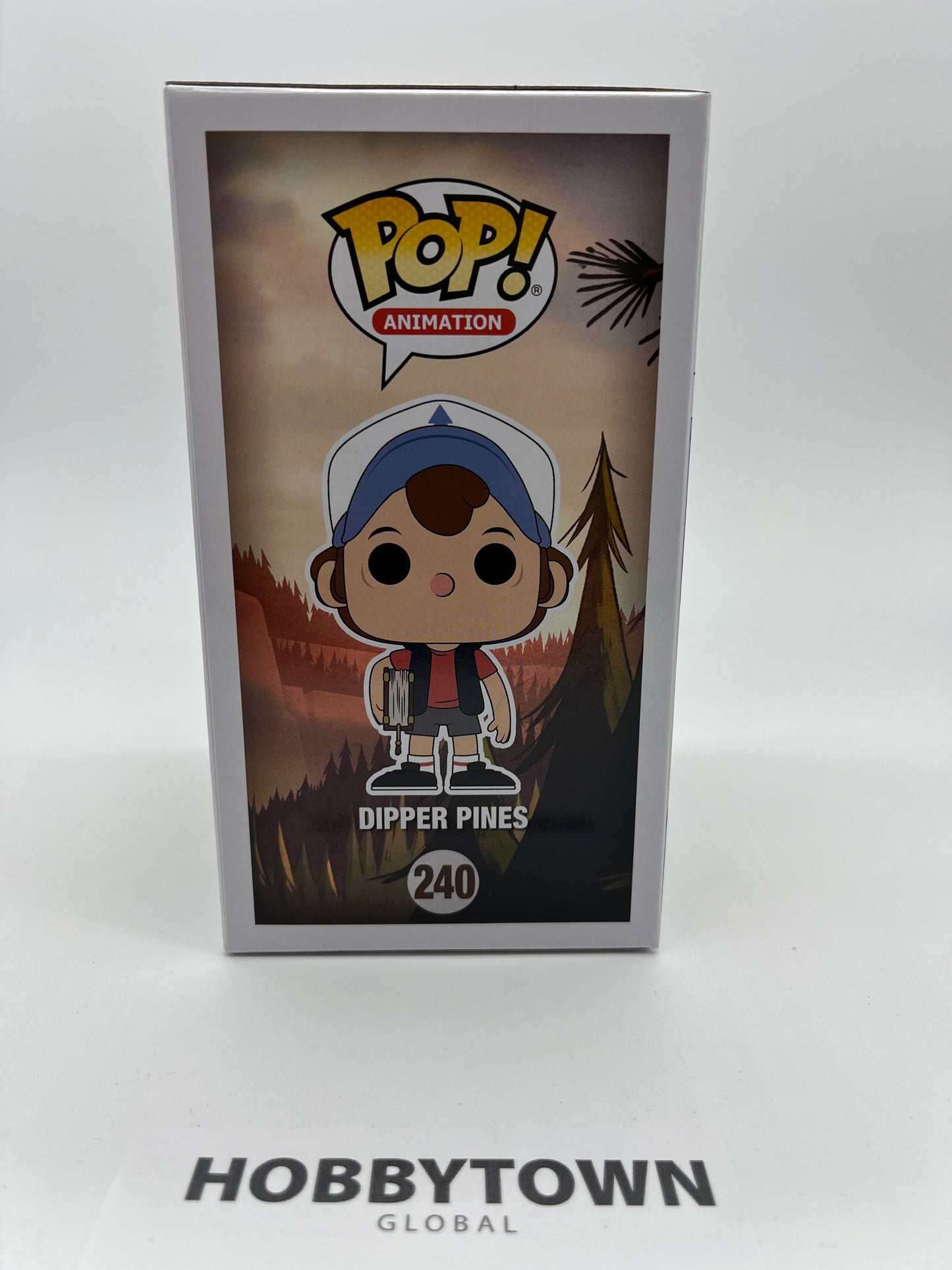 Funko POP! Animation: Gravity Falls - Dipper Pines 'CHASE' #240 Collectible Vinyl Figure