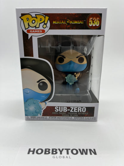 Funko Pop! Games: Mortal Kombat - Sub-Zero #536 Collectible Vinyl Figure