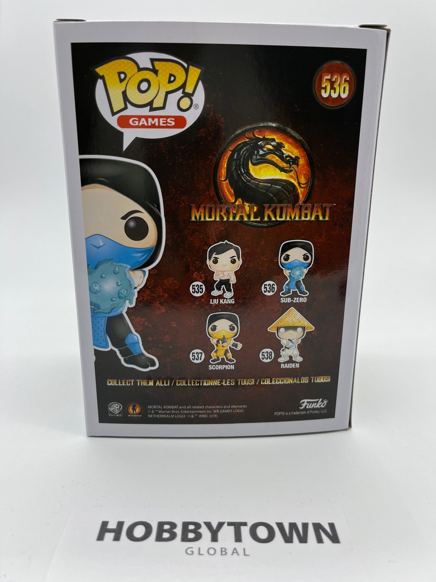 Funko Pop! Games: Mortal Kombat - Sub-Zero #536 Collectible Vinyl Figure