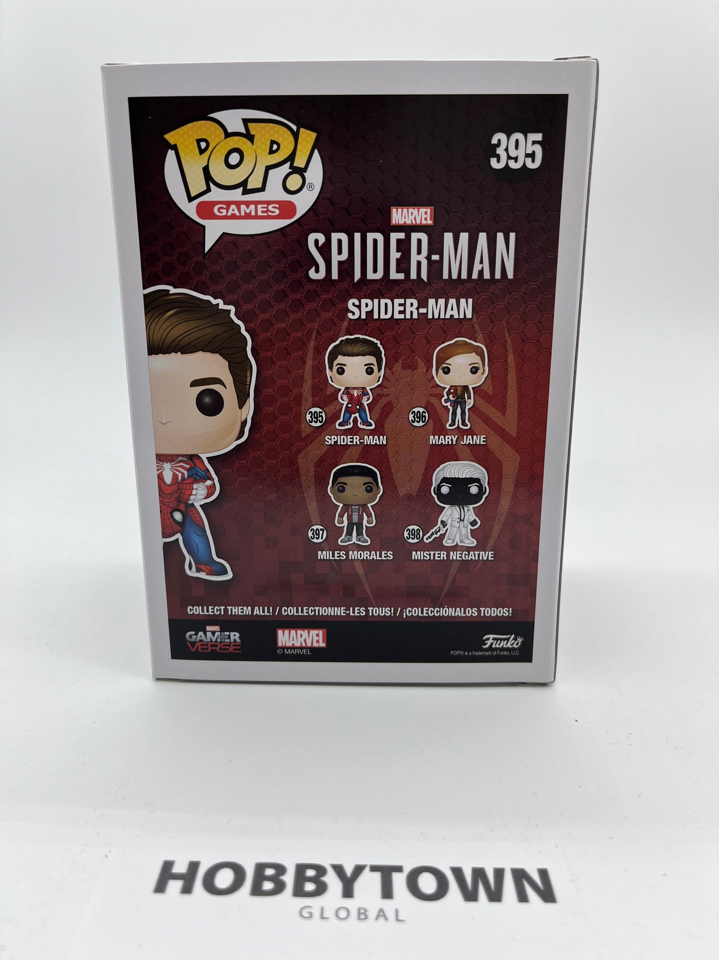 Funko Pop Marvel Games: Spider-Man Gamerverse - Unmasked #395 Collectible Vinyl Figure