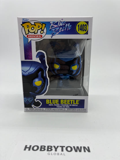 Funko Pop! Movies: - Blue Beetle - Blue Beetle #1403 Collectible Vinyl Figure