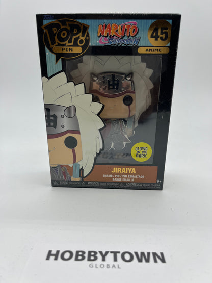 Funko Pop! Pins: Anime- Naruto Shippuden: Jiraiya #45 Glows in the Dark