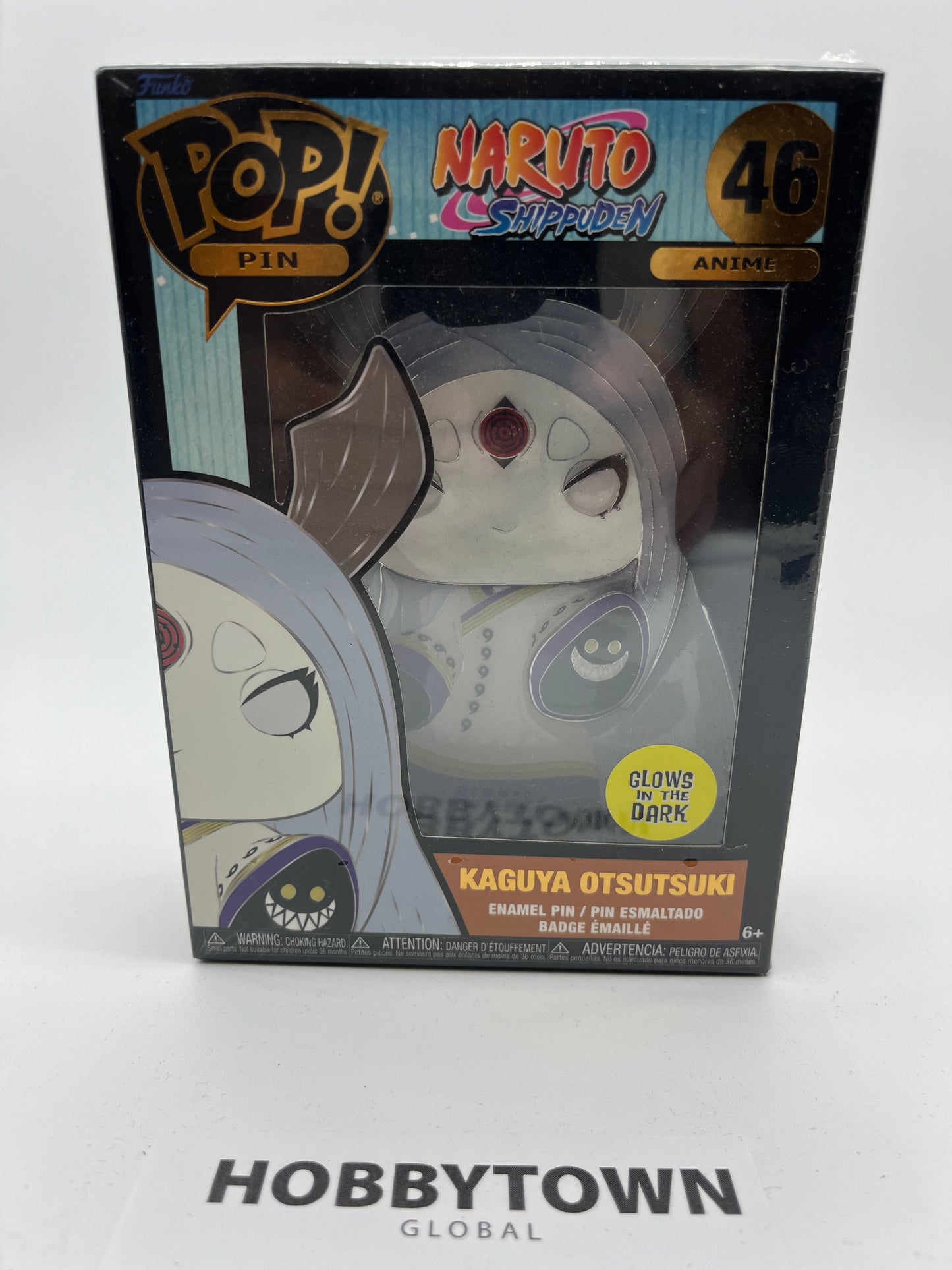 Funko POP! Pins: Anime NARUTO: - KAGUYA OTSUTSUKI #46 Glows in the Dark