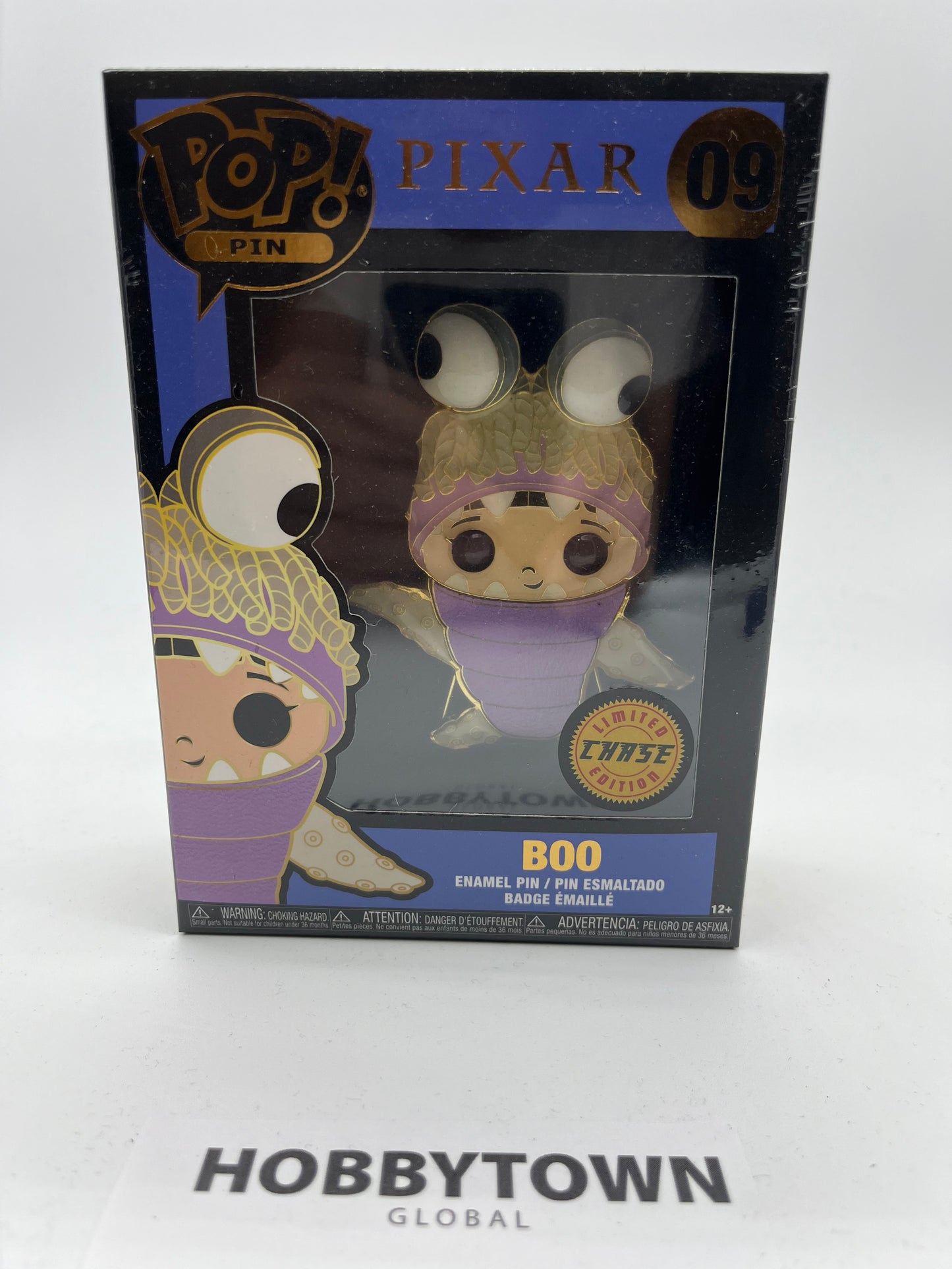 Funko Pop! Pins: Monsters Inc Boo in Monster Suite 'CHASE' #09 Limited Edition Collectible Pin