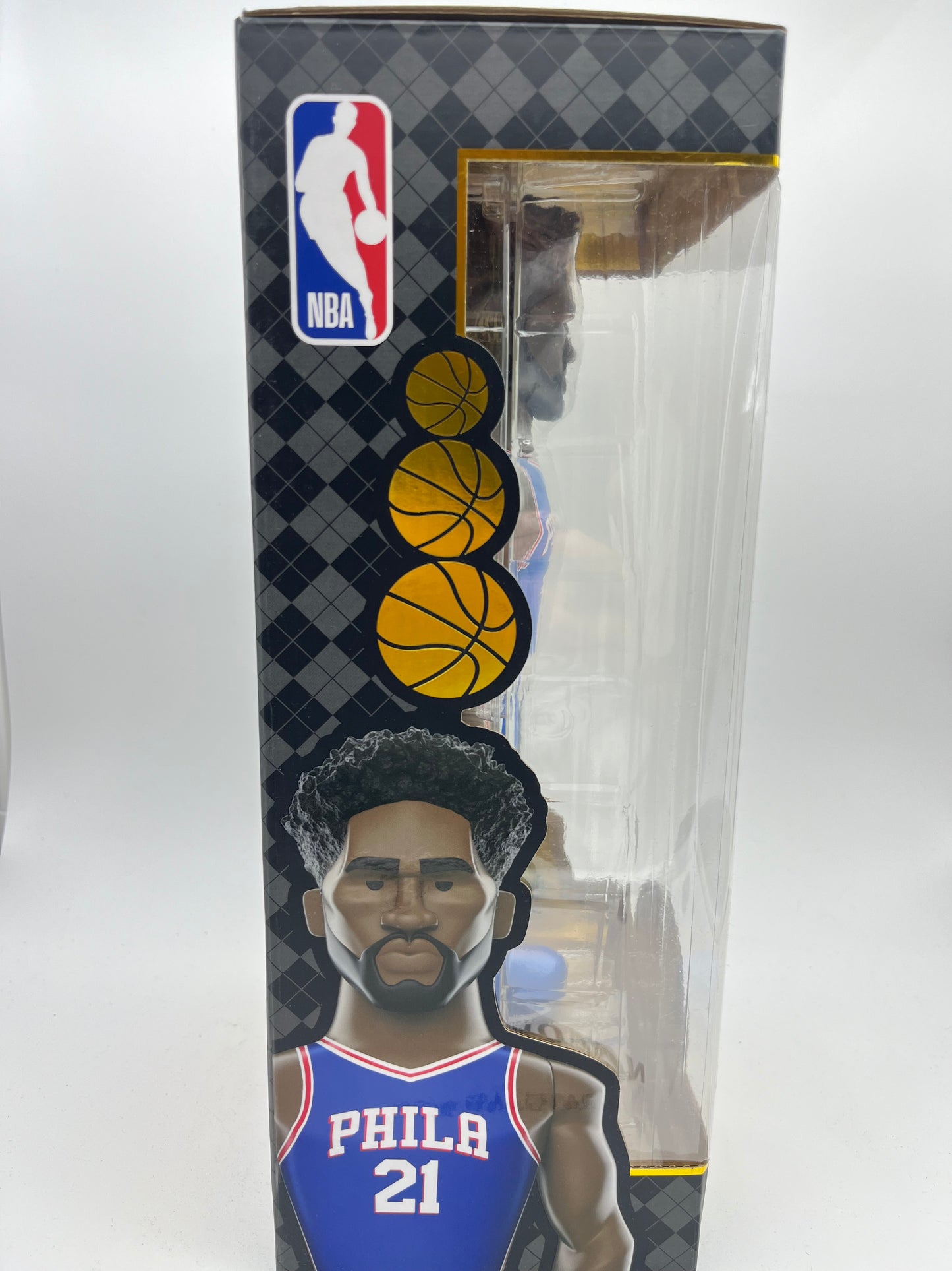 Funko Gold Vinyl: NBA - Joel Embiid, Philadelphia 76ers, 12 Inch Premium Collectible Vinyl Figure