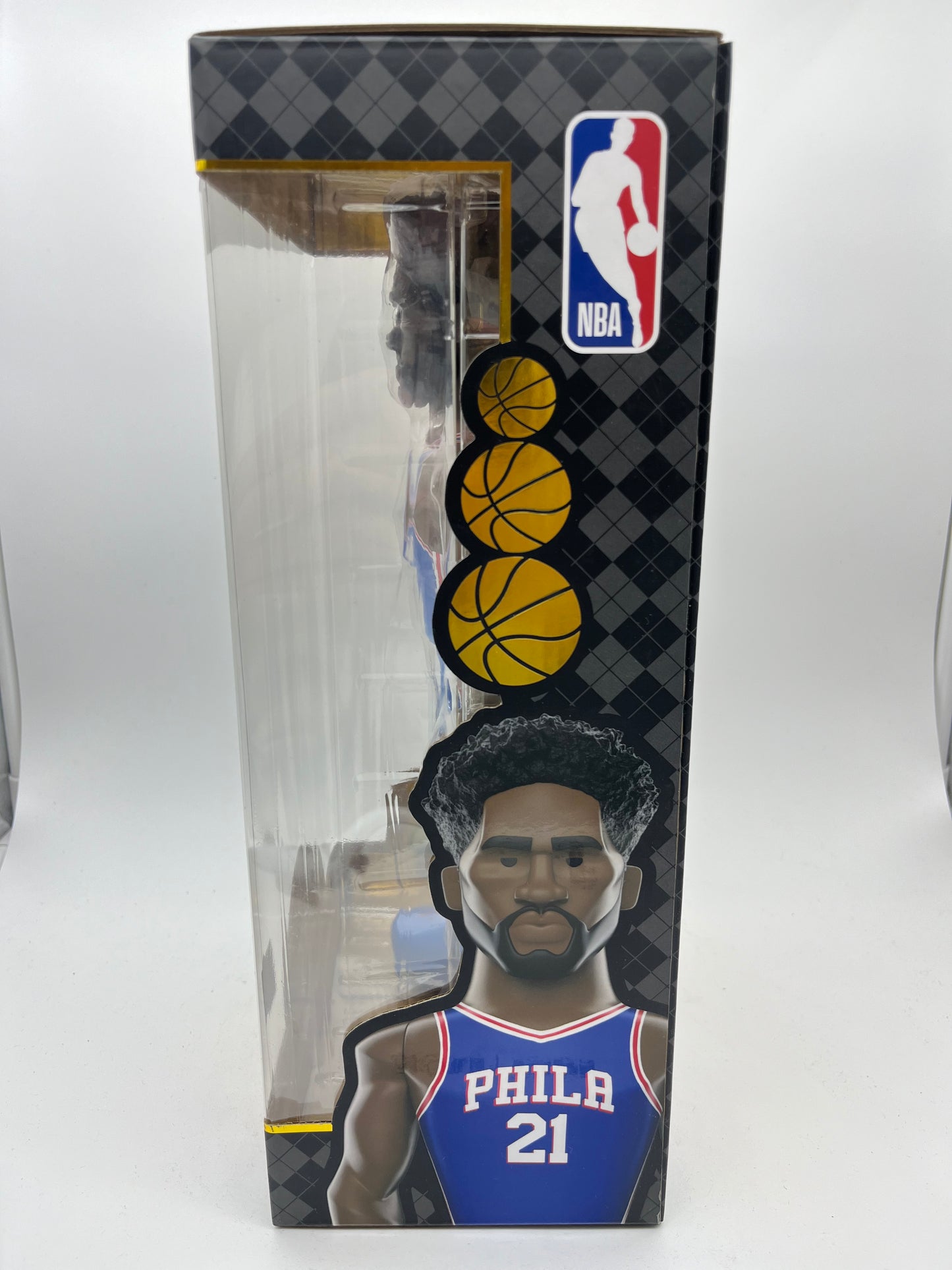 Funko Gold Vinyl: NBA - Joel Embiid, Philadelphia 76ers, 12 Inch Premium Collectible Vinyl Figure