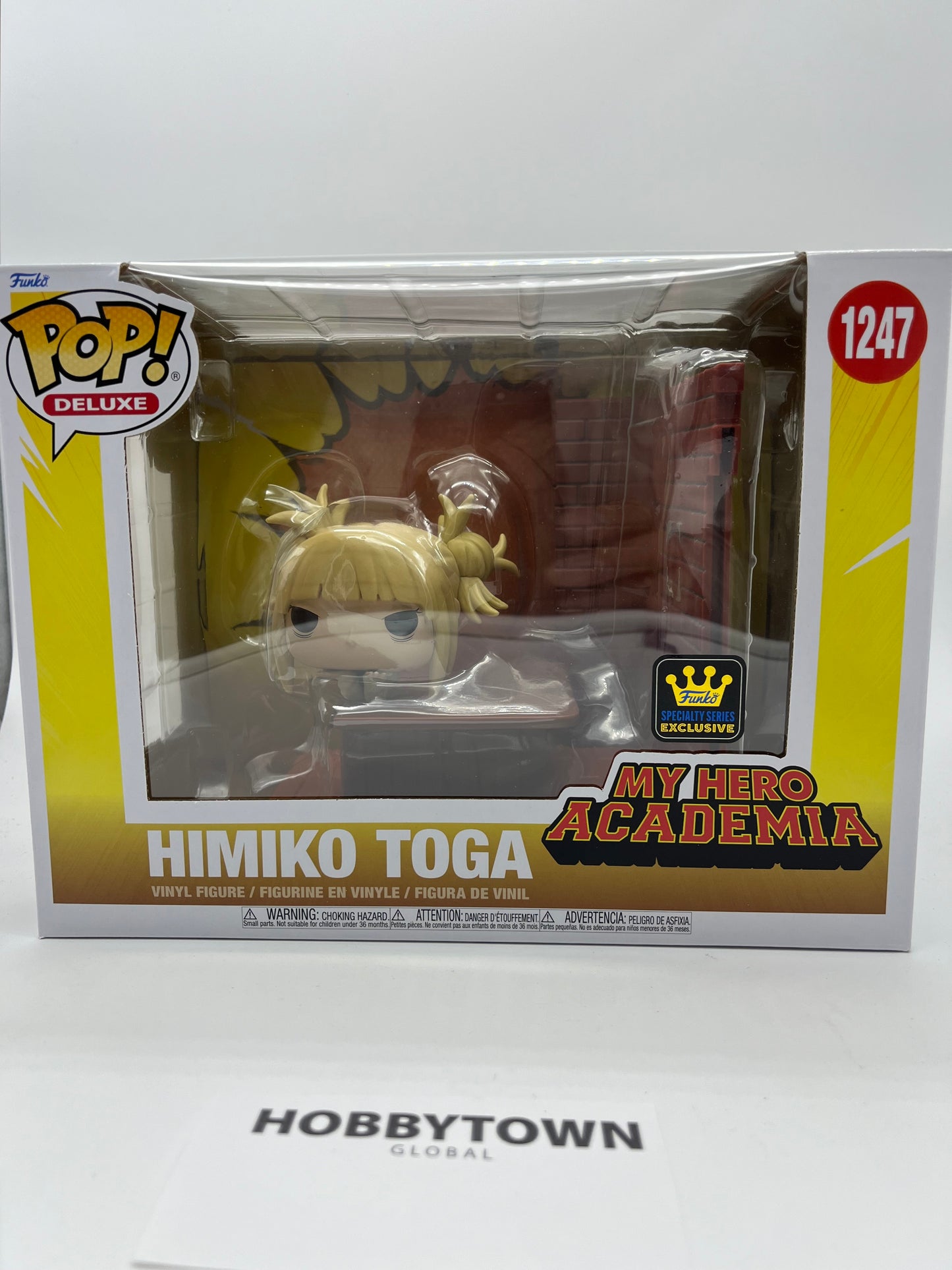 Funko Pop! Deluxe: My Hero Academia - Himiko Toga (Hideout) #1247 Collectible Vinyl Figure