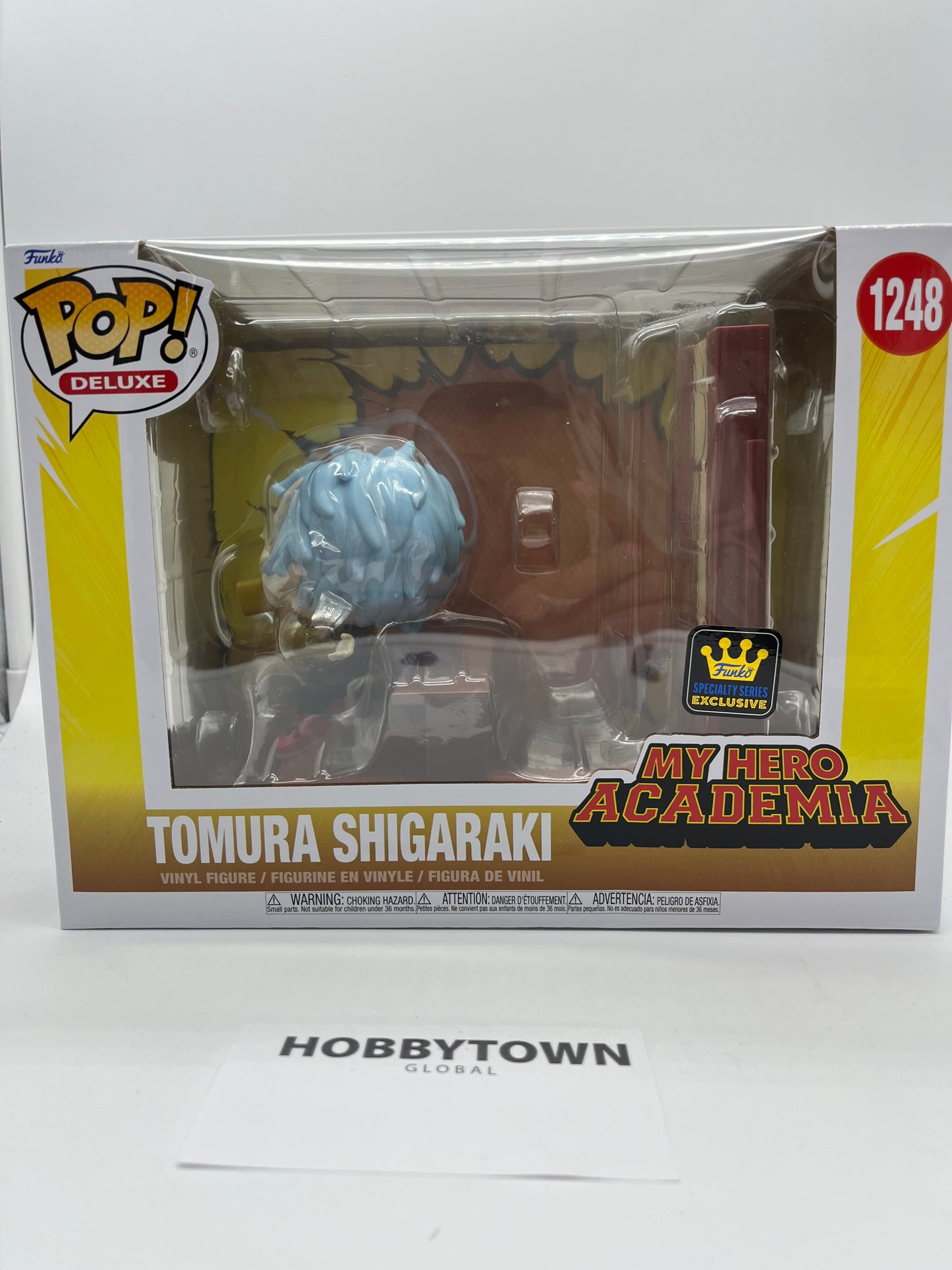 Funko Pop! Deluxe: My Hero Academia -Tomura Shigaraki (Hideout) #1248 Collectible Vinyl Figure