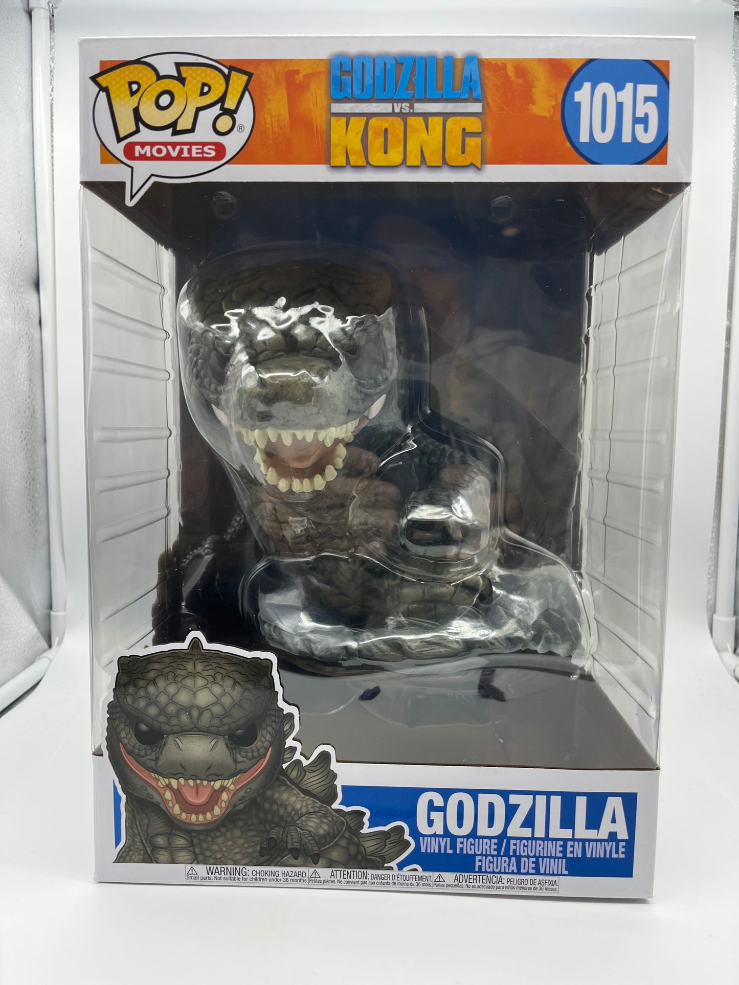 Funko Pop! Movies: Godzilla Vs Kong - Godzilla 10" #1015 :Collectible Vinyl Figure